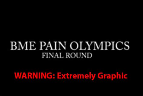 pain olympics video